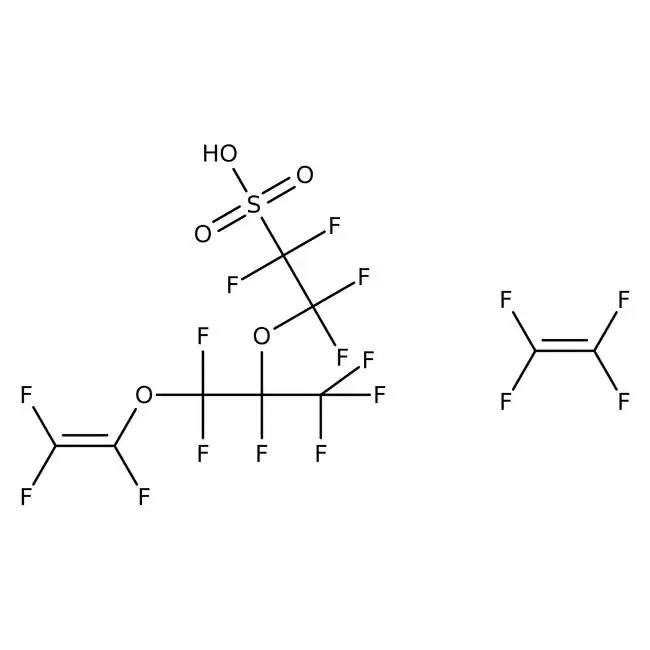 کوپلمیر پرسولفونیک اسید با پلی تترافلورو اتیلن پایدار شده